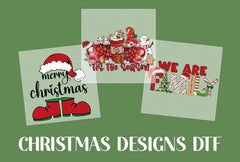 DTF Christmas Designs Ready to Press